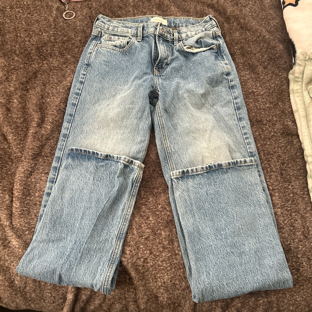 PacSun Light Wash Straight-Leg Jeans